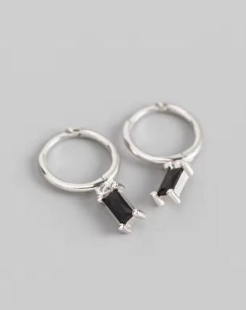 Rita Huggies - Onyx & Silver