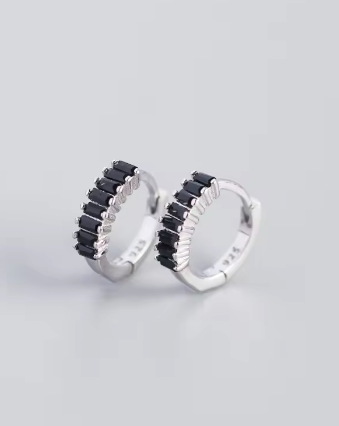 Lennox Huggies - Silver & Black