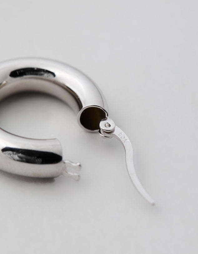 Indie Hoop -Silver