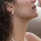 Tanah Shell Earrings - Silver