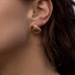 Tanah Shell Earrings - Gold