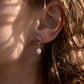 Chloe Pearl Studs - Gold