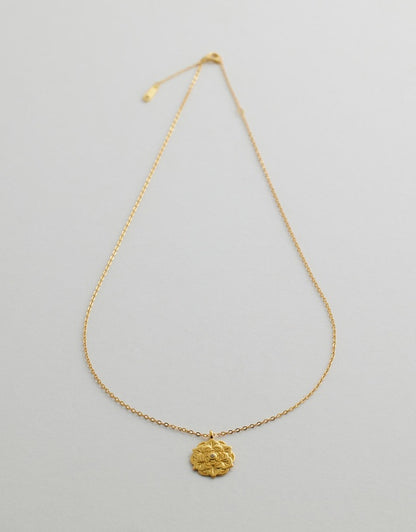 Celestara Mandala Necklace flat lay full product