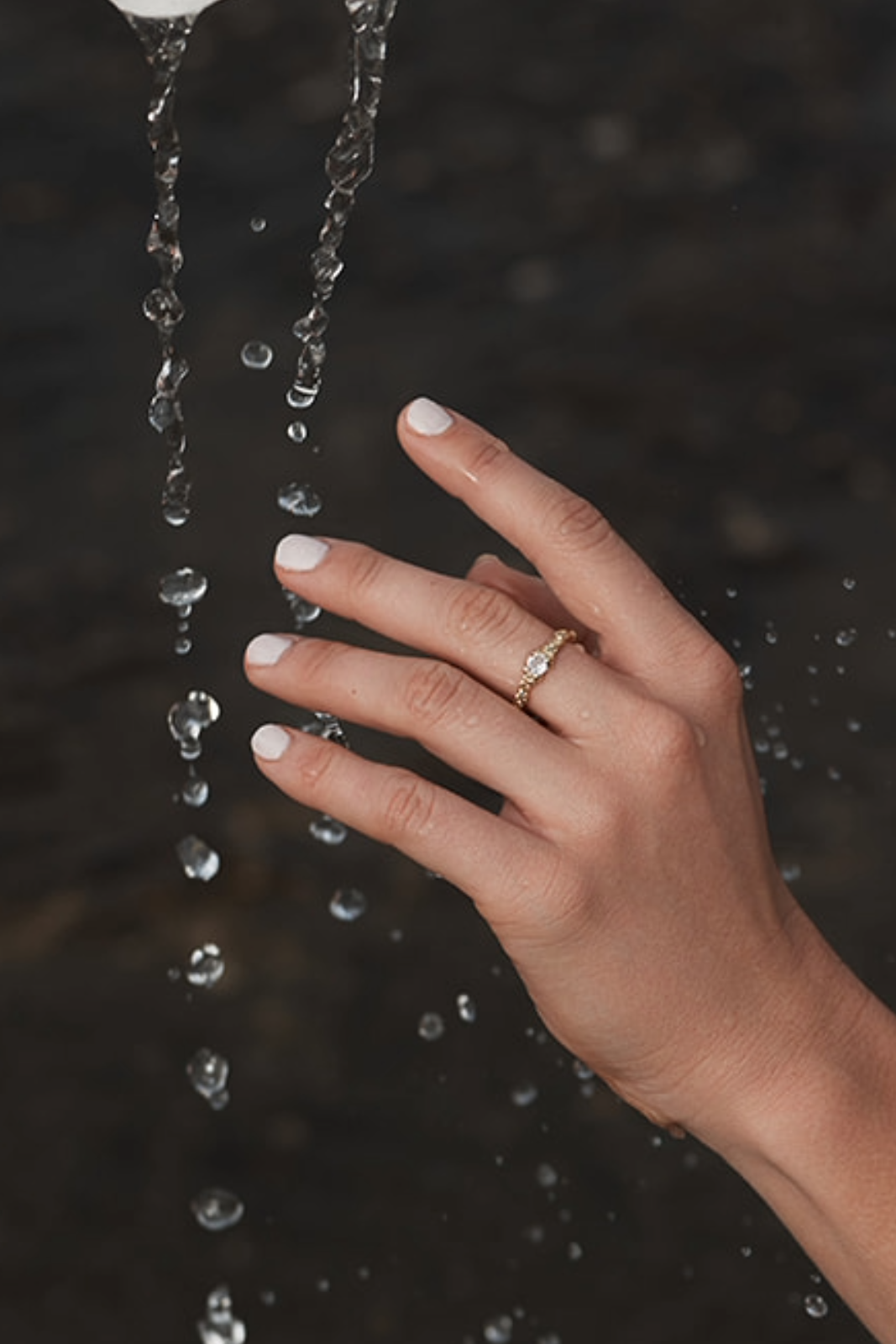 Mia Ring on womens hand