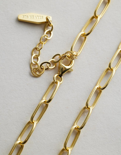 Nixon Loop Chain necklace close up