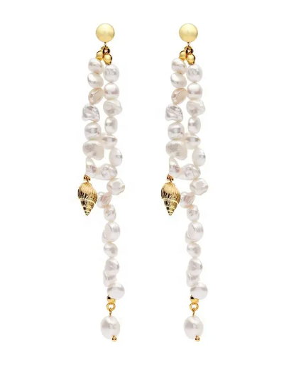 Jade Pearl Earrings