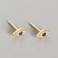 Evil Eye Studs - Gold