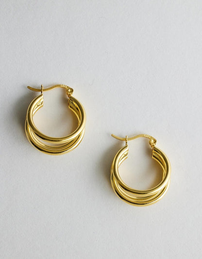 London Hoops - Gold