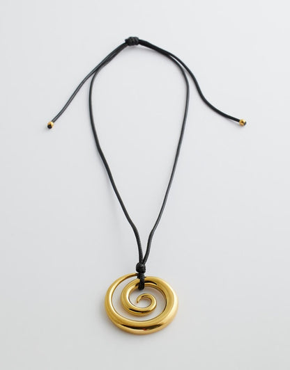 ralph swirl pendant necklace full length flaylay