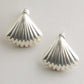 Tanah Shell Earrings - Silver