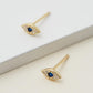 Evil Eye Studs - Gold