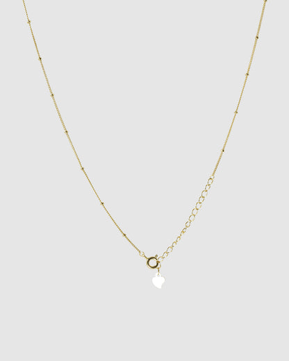 Gold Dot Chain close up of clasp