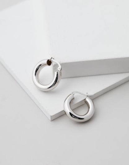 Indie Hoop -Silver