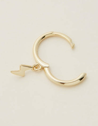 Lightning Bolt Huggies - Gold