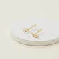Lily Studs - Gold