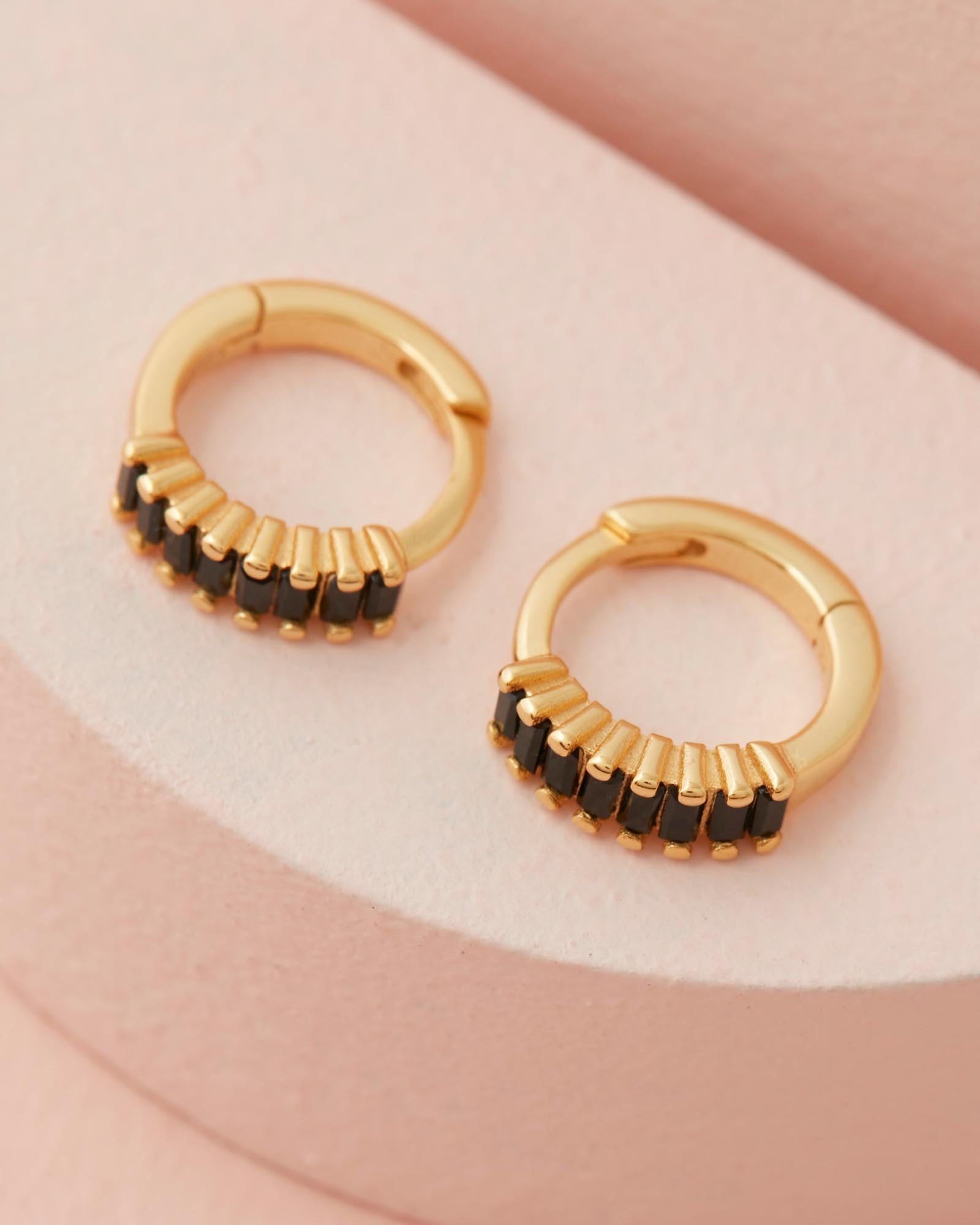 Lennox Huggies - Gold & Black close up top view